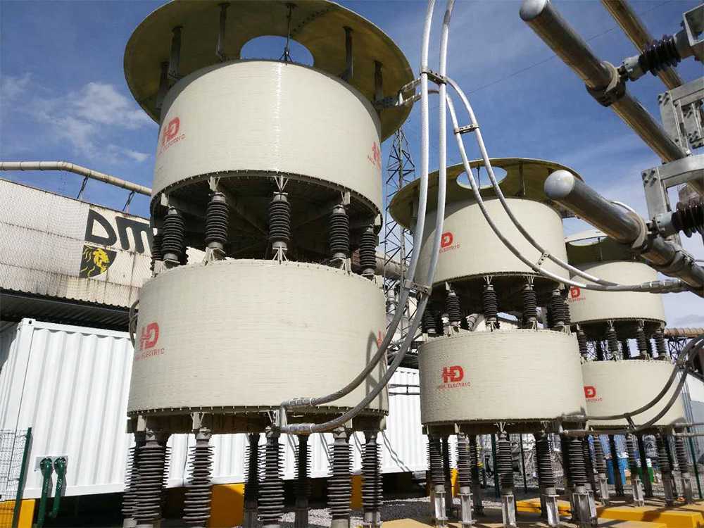 35kV TCR shunt reactor at a steel plant (Mexico)